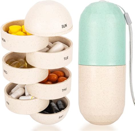 Cute pill organizer 7 day - 7 Day Pill Organizer 'Unicorn' Cute Pill Box, Cute Pill Case, Medicine Vitamin Supplement Dispenser, 7 Day Pill box, Weekly Pill Organizer (771) $ 26.55